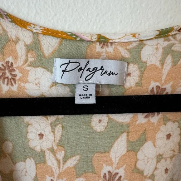 Green floral dress - Picture 5 of 5